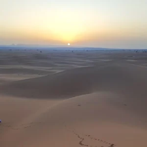 Coucher de soleil au Petit Sahara en Tente -2 jours tout compris